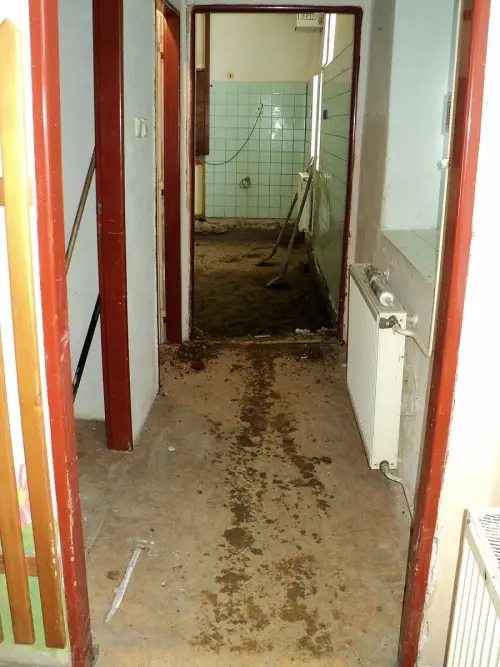 Hostinec Dožice podlaha