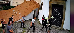 Běh hasičů do Svatohorských schodů