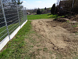 Radošice - plot a úprava terénu