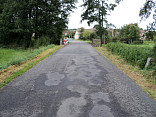 Opravená silnice v Mladém Smolivci