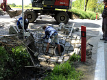 2013-06-01 Druhá etapa výstavby cyklostezky - sv.Anna-Dožice
