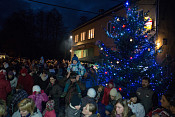 Rozsvěcení vánočního stromku 2013