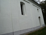 Dokončení opravy fasády kostelu sv. Michaela v Dožicích