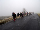Přednovoroční pochod z jedné obce do druhé 2013