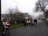 Přednovoroční pochod z jedné obce do druhé 2013