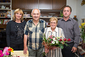 Manželé Kuglovi ze Starého Smolivce oslavují zlatou svatbu
