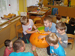 Podzimní akce dětí z MŠ U Veverky