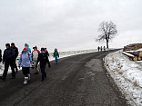 Přednovoroční pochod z jedné obce do druhé – druhý ročník 2014