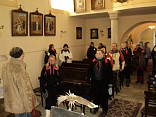 Další výšlap I. Budislavického turistického oddílu tentokráte do kostelů našeho okolí 2014
