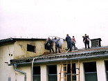 Požár střechy a půdy objektu ZD - 1991