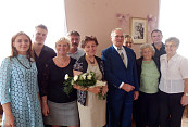 Zlatá svatba manželů Polanových z Radošic