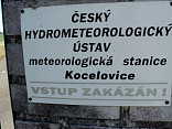 Návštěva meteorologické stanice v Kocelovicích