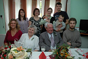 Šedesát let společného života si v sobotu 4.září 2010 připomněli spolu s rodinou manželé Bláhovi z Budislavic.