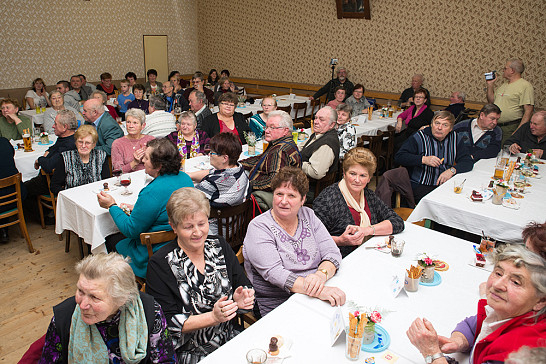 Letos poprvé - setkání seniorů 2014
