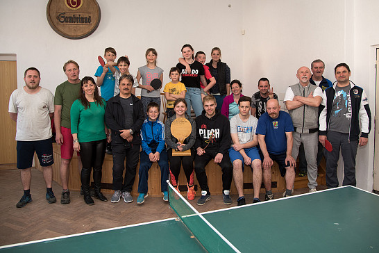 Velikonoční ping-pong v Dožicích 2019